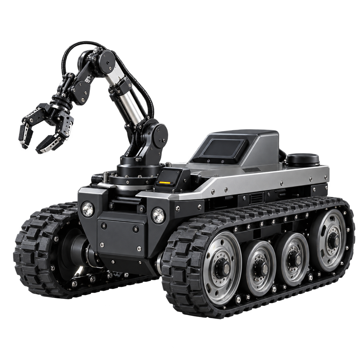 Valkim Sentinel tracked robotic inspection crawler